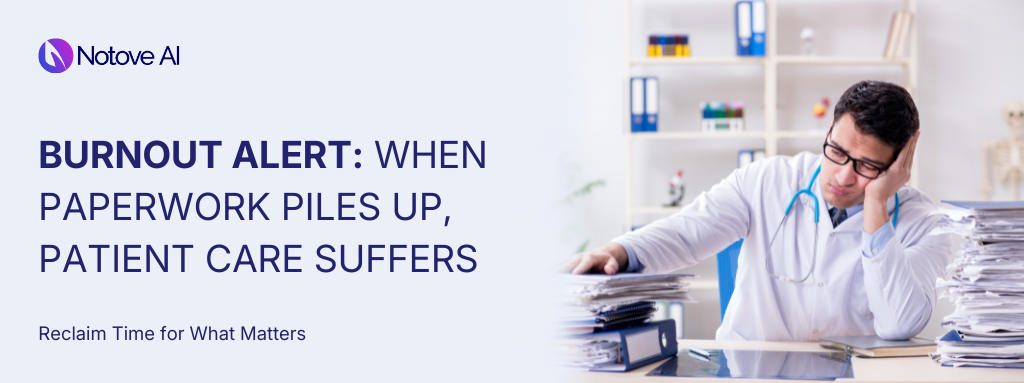 Burnout Alert: When Paperwork Piles Up, Patient Care Suffers