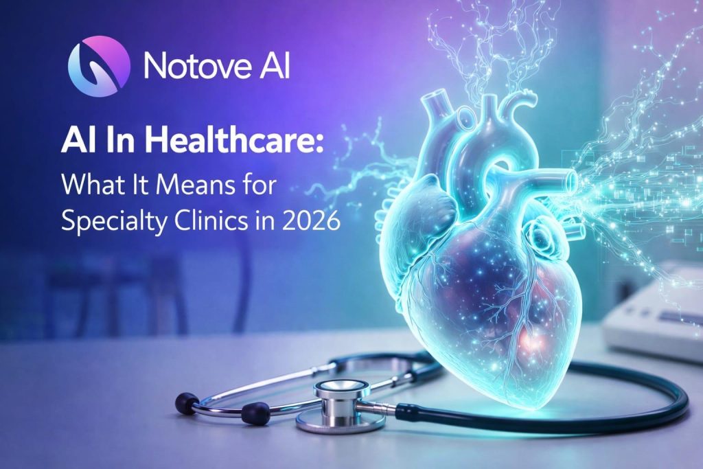 AI in Healthcare: What It Means for Specialty Clinics In 2026