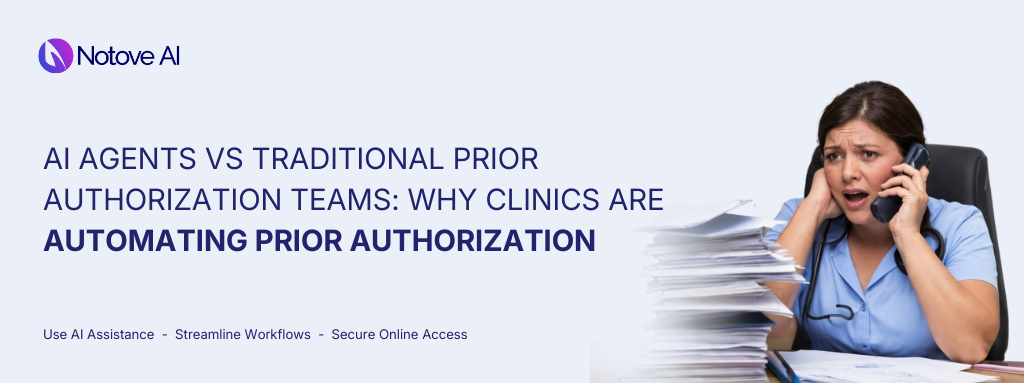 AI Agents vs Traditional Prior Authorization Teams: Why Clinics Are Automating Prior Authorization