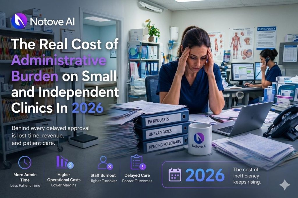 The Real Cost of Administrative Burden on Small and Independent Clinics In 2026