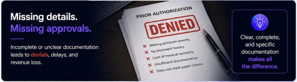 Clinical Documentation 101: Why It Makes or Breaks Your Insurance Approvals