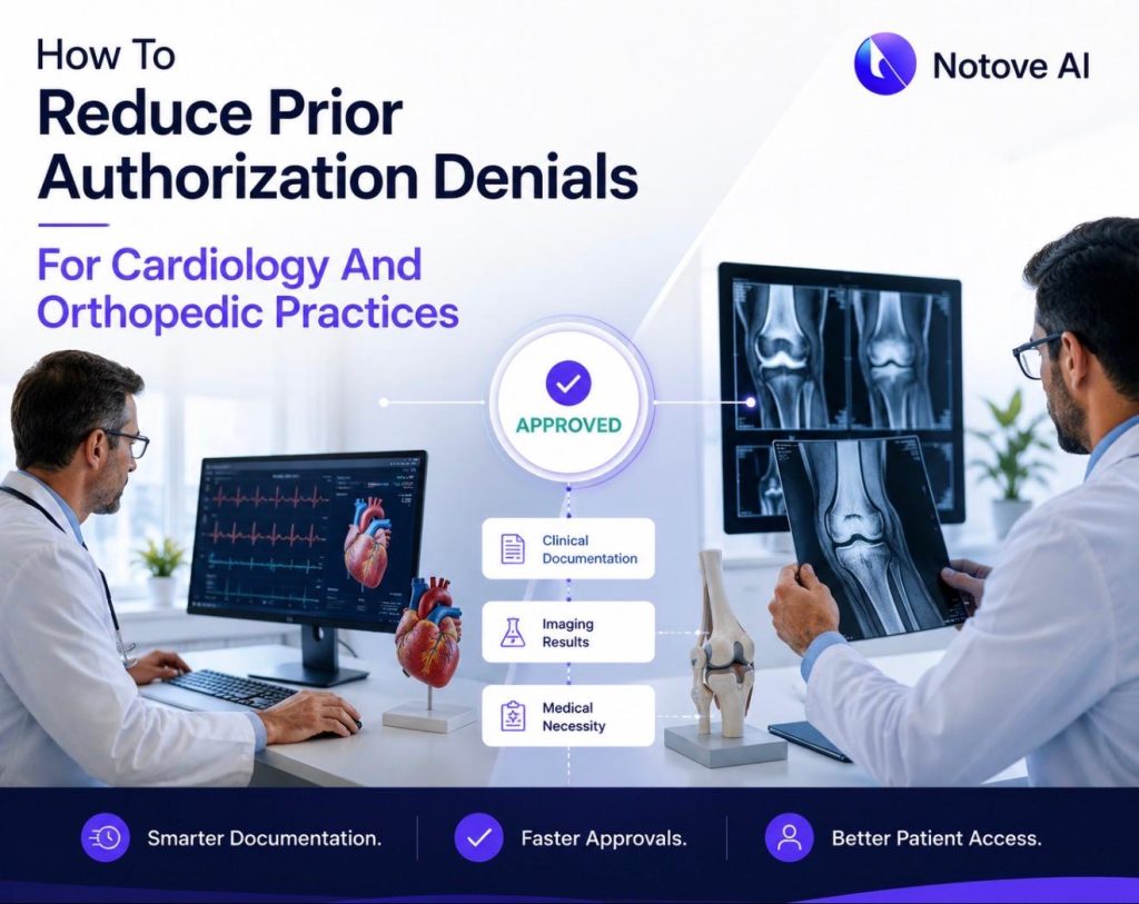 How To Reduce Prior Authorization Denials For Cardiology And Orthopedic Practices