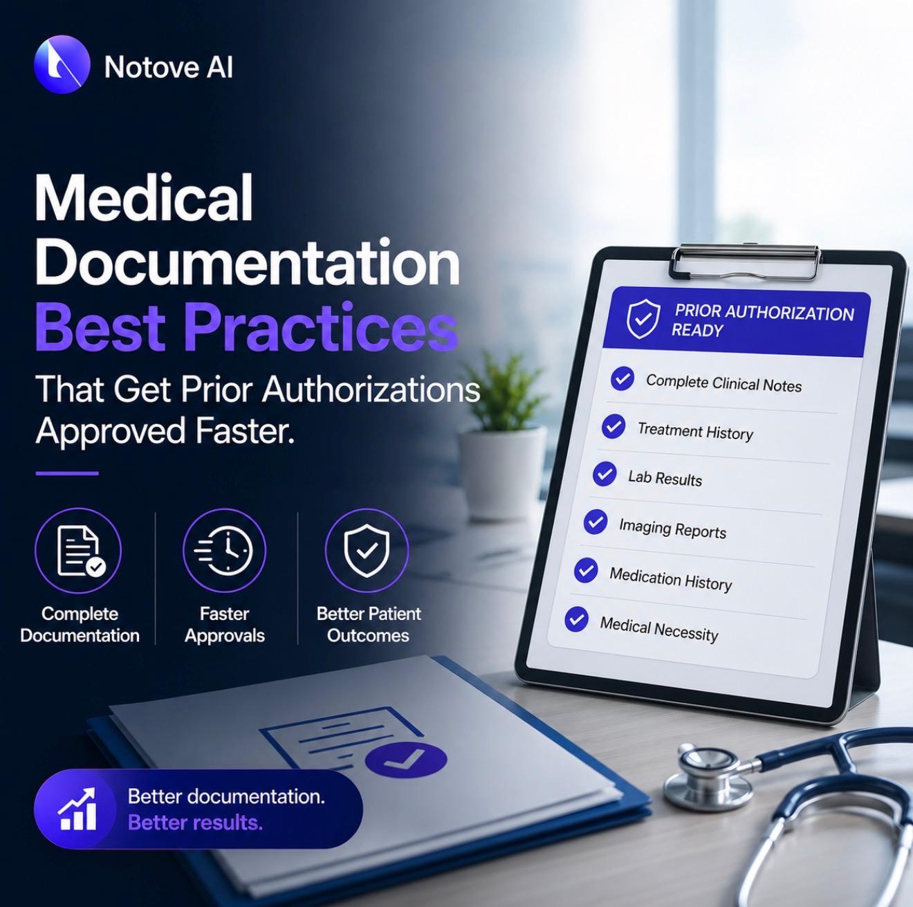 Medical Documentation Best Practices That Get Prior Authorizations Approved Faster