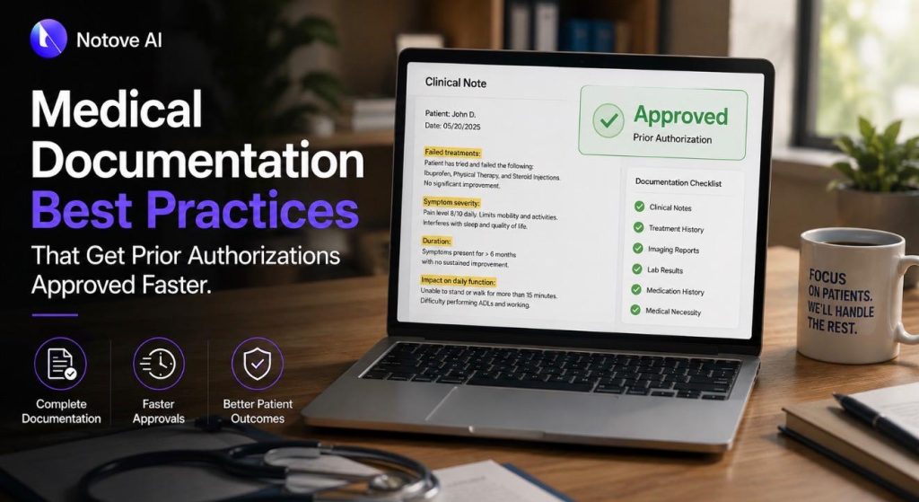 Medical Documentation Best Practices That Get Prior Authorizations Approved Faster