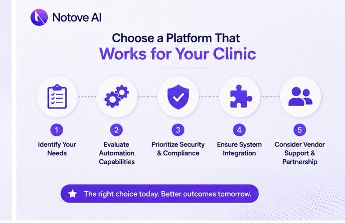 10 Things To Consider When Choosing A Healthcare AI Automation Platform for Your Clinic