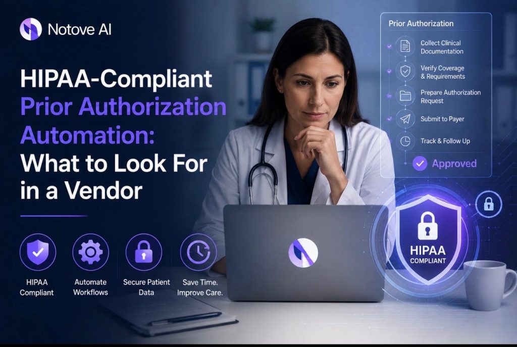 HIPAA-Compliant Prior Authorization Automation: What to Look For in a Vendor