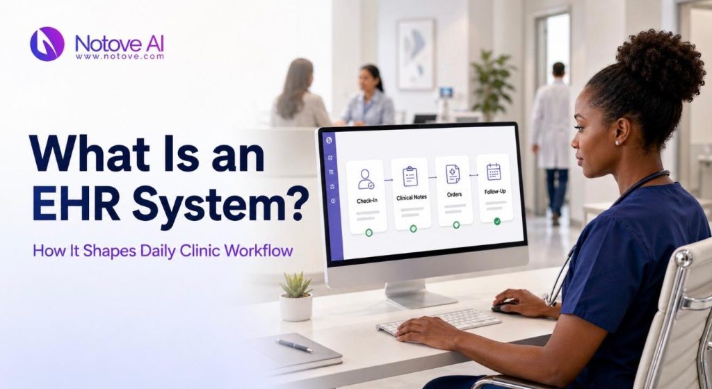 What Is an EHR System and How It Shapes Daily Clinic Workflow