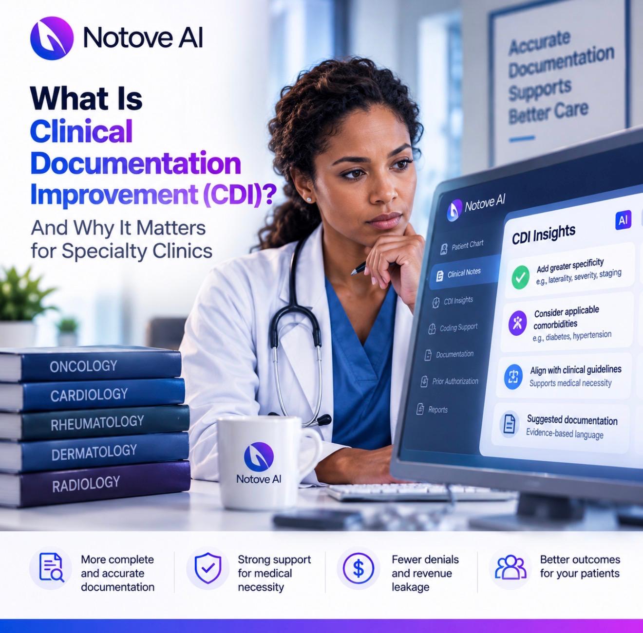 What Is Clinical Documentation Improvement (CDI) and Why It Matters for Specialty Clinics