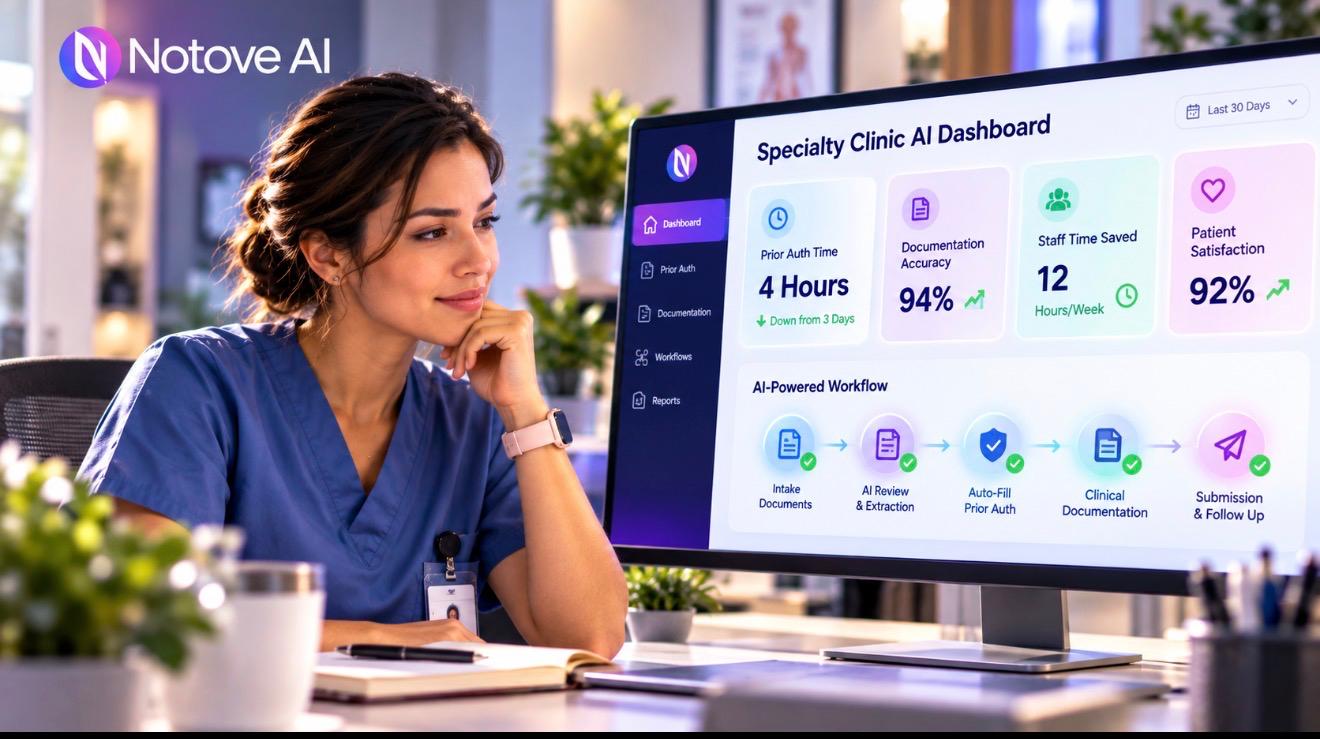 Healthcare AI Explained: What It Actually Means for Specialty Clinics
