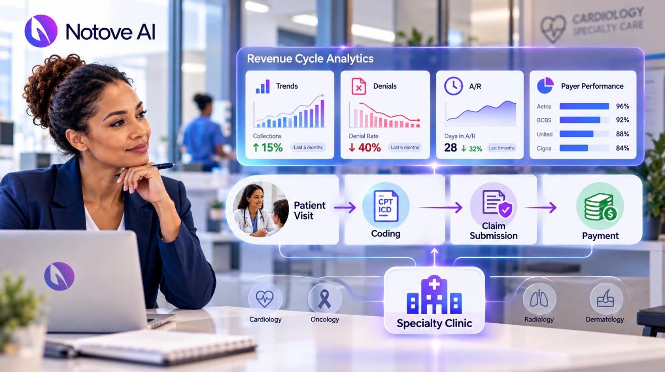 What Is Revenue Cycle Analytics and Why Specialty Clinics Should Track It